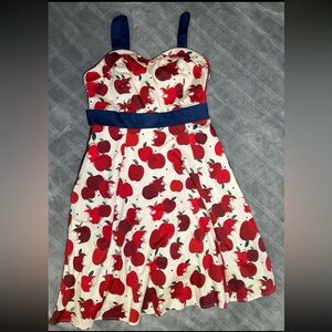 Disney Snow White Apples Dress Vintage